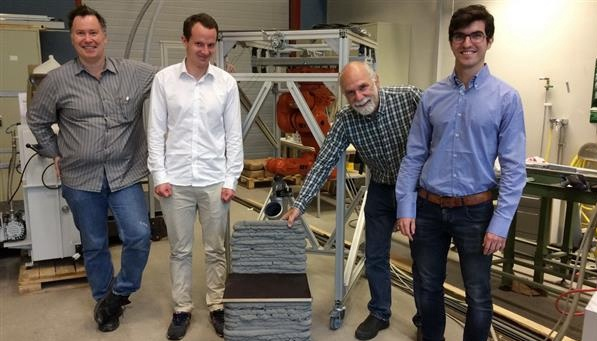 混凝土、混凝土3D打印機(jī) 、可移動混凝土3D打印機(jī) 