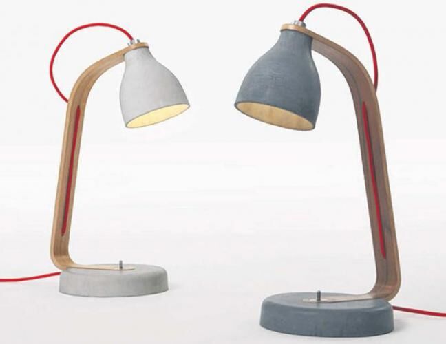 混凝土、Heavy Desk桌燈