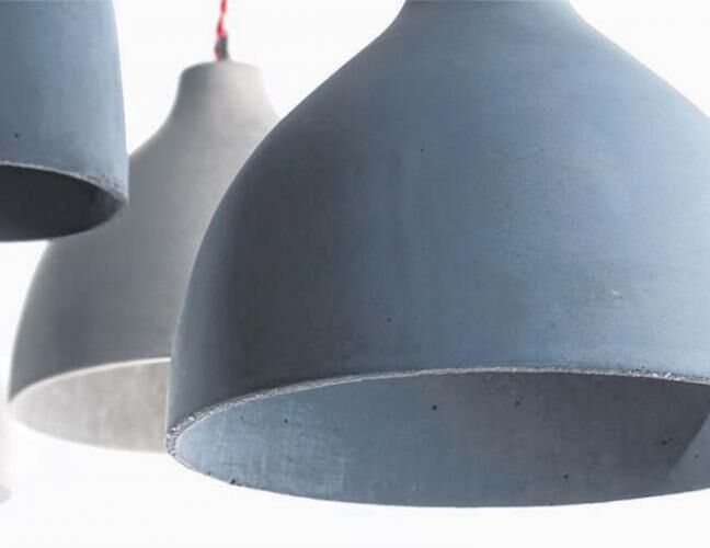 混凝土、Heavy燈罩