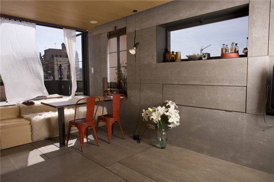 混凝土、混凝土原木擦出火花