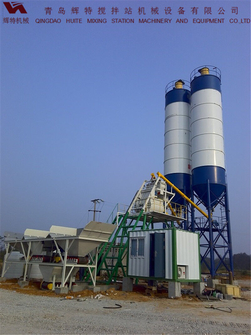 攪拌站HZS35易損件少，維護(hù)簡單，運(yùn)行費(fèi)用低