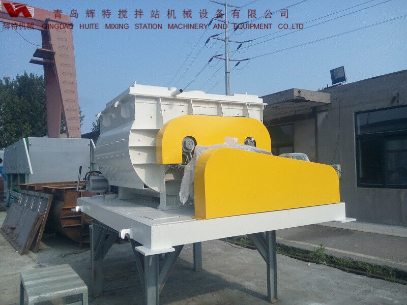 JS750攪拌臂采用偏心式設(shè)計(jì)，延長(zhǎng)使用壽命，青島輝特機(jī)械