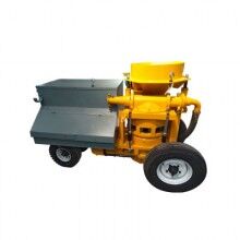 TK700混凝土濕噴機真正實現(xiàn)了塑性混凝土在管道內的均勻稀薄流輸送