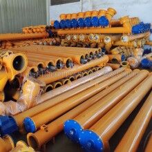 攪拌站配套設(shè)備水泥粉煤灰礦粉螺旋輸送機廠家管式絞龍灰泵配件