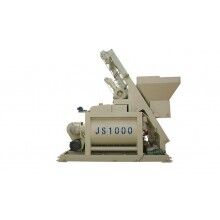 JS1000中型攪拌站使用的強(qiáng)制式混凝土攪拌機(jī)