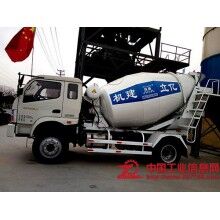 混凝土攪拌運輸車6立方福田底盤，進口