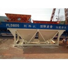 2倉配料機，PLD800混凝土配料機，電腦操控，精準配料